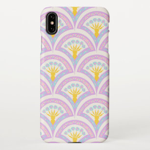 Pastel colored shell pattern iPhone XS max case