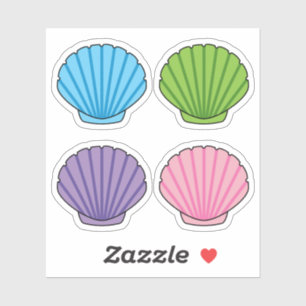 Pastel Colorful Seashell Pack