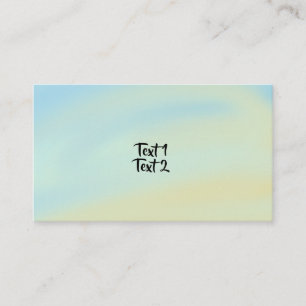 Pastel Colors customizable Business Card