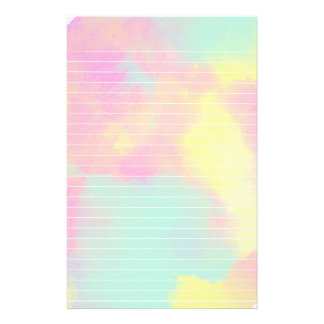 Pastel Custom Stationery, Pastel Stationery Templates