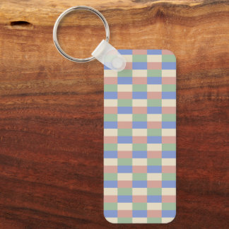 Pastel Colors with a Clearer Green Key Ring