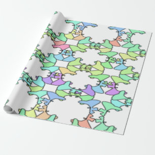 PASTEL COLORS WRAPPING PAPER