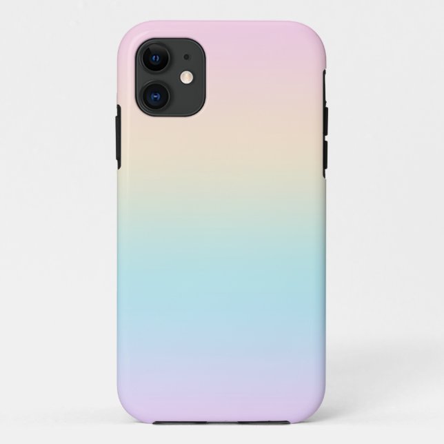 Pastel colour gradient Case-Mate iPhone case (Back)