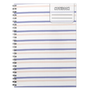 Pastel Colour Line Notebook