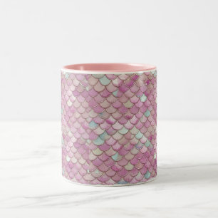 Pastel colour mermaid Mug
