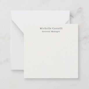 Pastel Colour Professional Unique Classical Simple Card