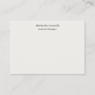 Pastel Colour Professional Unique Classical Simple Enclosure Card