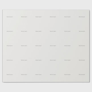 Pastel Colour Professional Unique Classical Simple Wrapping Paper