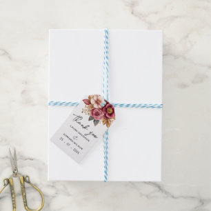 Pastel colour simple subtle theme watercolor gift tags