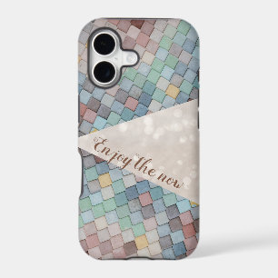 Pastel colour texture background IPhone Case
