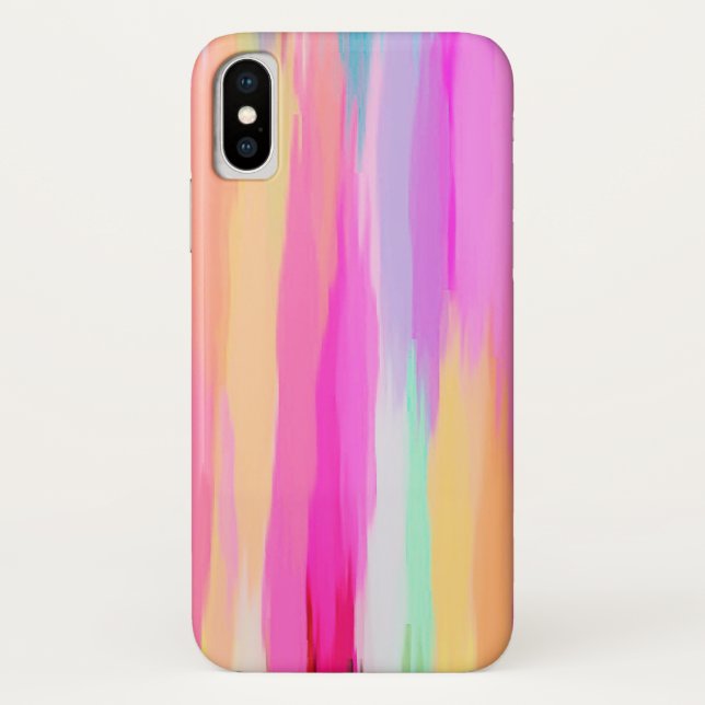 Pastel Coloured Abstract Background #10 Case-Mate iPhone Case (Back)