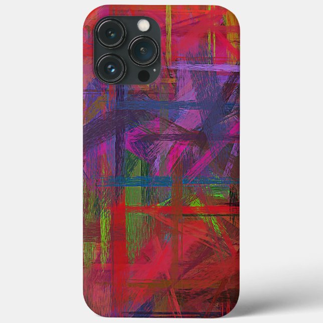 Pastel Coloured Abstract Pattern Case-Mate iPhone Case (Back)