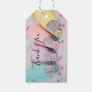Pastel Coloured Cake Decorating Tools Gift Tags