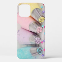 Pastel Coloured Cake Decorating Tools Photograph