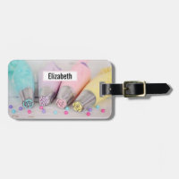 Pastel Coloured Cake Decorating Tools Photograph