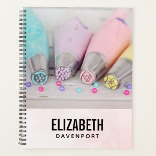 Pastel Coloured Cake Decorating Tools Photograph Planner