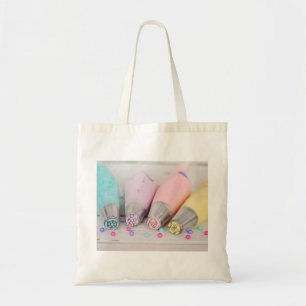 Pastel Coloured Cake Decorating Tools Photograph Tote Bag