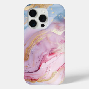 Pastel coloured Elegant Glamourous Script Case-Mat iPhone 15 Pro Case