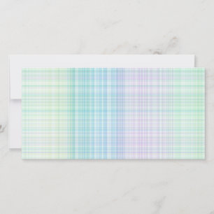 pastel coloured gingham pattern