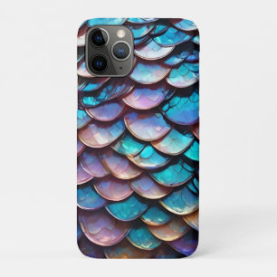 Pastel Coloured Mermaid Scales, iPhone 11 Pro Case