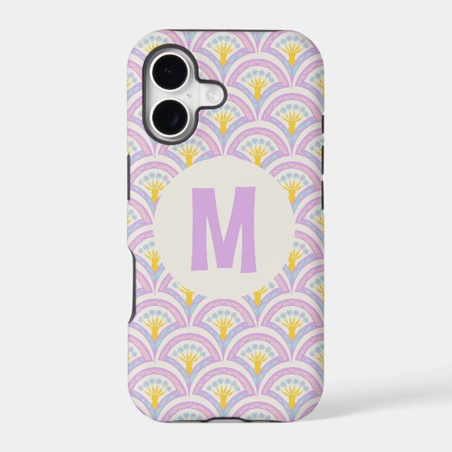 Pastel coloured shell pattern (Back)