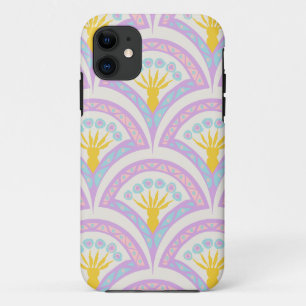 Pastel coloured shell pattern iPhone 11 case