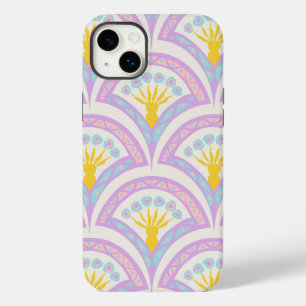 Pastel coloured shell pattern Case-Mate iPhone 14 plus case