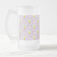 Pastel coloured shell pattern
