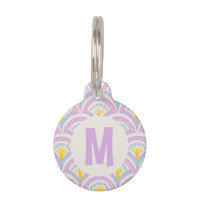 Pastel coloured shell pattern
