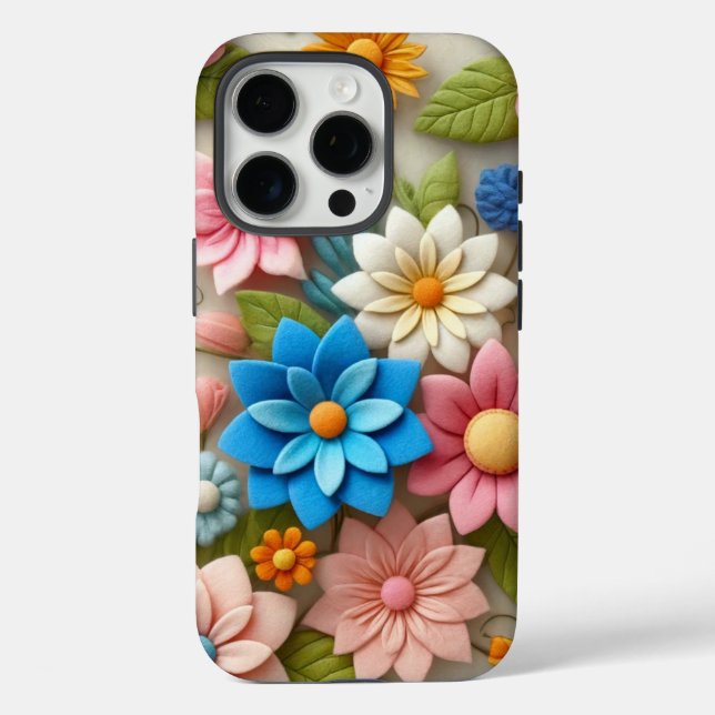 Pastel Colourful Floral   Case-Mate iPhone Case (Back)