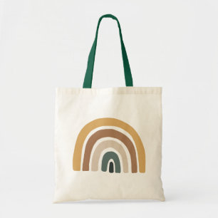 Pastel Colourful Rainbow  Tote Bag