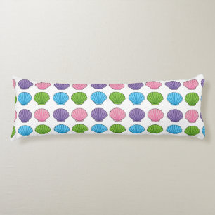 Pastel Colourful Seashell Pack Body Cushion