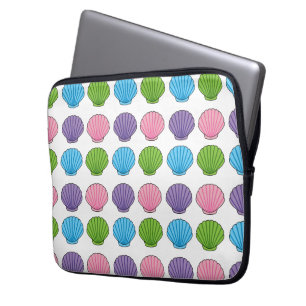 Pastel Colourful Seashell Pack Laptop Sleeve