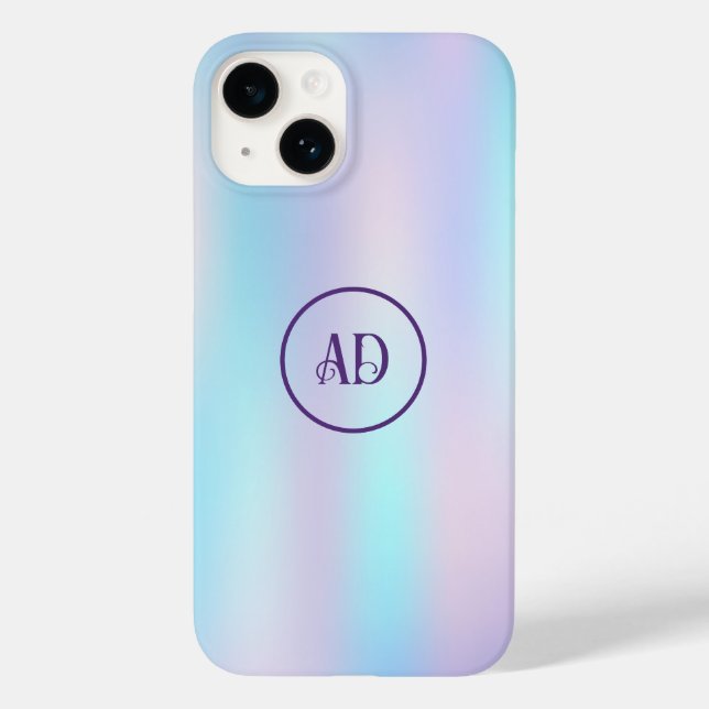Pastel Colours Abstract Iridescent Background Case-Mate iPhone Case (Back)
