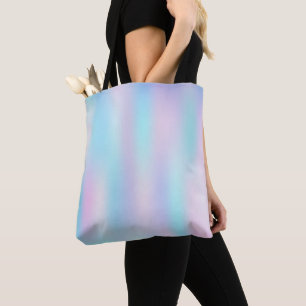 Pastel Colours Abstract Iridescent Background Tote Bag