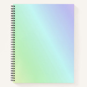 Pastel colours background notebook
