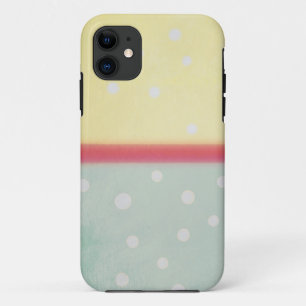 Pastel Colours Cream Polka Dots iPhone 11 Case