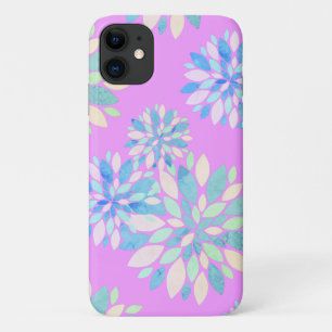 Pastel Colours Flower Petals iPhone 11 Case