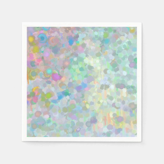 Pastel Colours Napkin (Front)