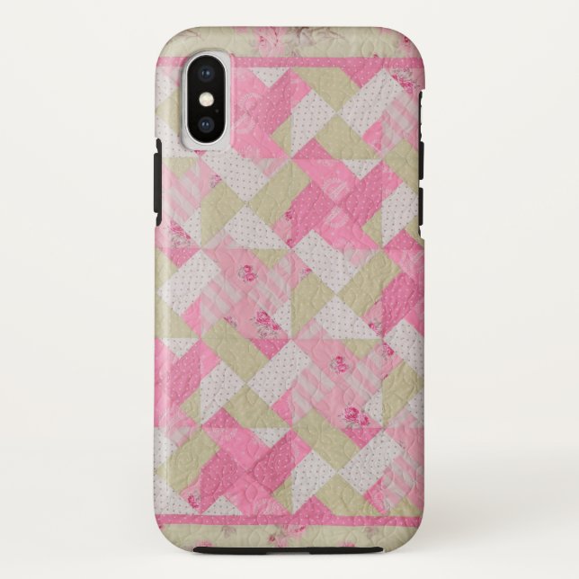 Pastel Colours  Quilt Pattern Case-Mate iPhone Case (Back)