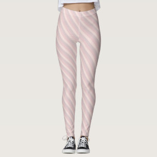 Pastel Colours Template Chic Pink Cream Purple Leggings
