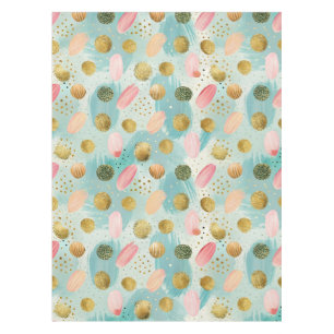 Pastel Confetti Glitter Abstract Pattern (2) Tablecloth