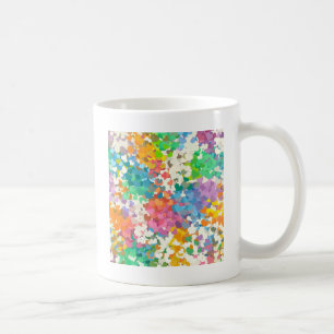 Pastel Confetti Hearts Coffee Mug