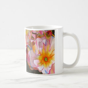 Pastel Cornelia Rose watercolor art painting Coffee Mug