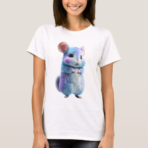 Pastel Cotton Candy Chinchilla Dream Women T-Shirt