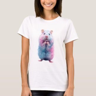 Pastel Cotton Candy Hamster Dreamy Women T-Shirt