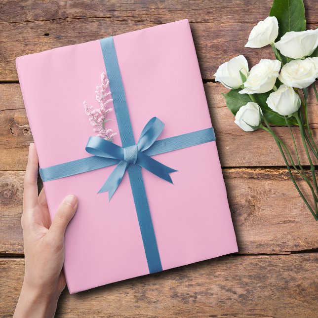 Pastel Cotton Candy Solid Colour | Classic Elegant Wrapping Paper (Creator Uploaded)