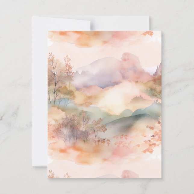 Pastel Countryside Card (Front)