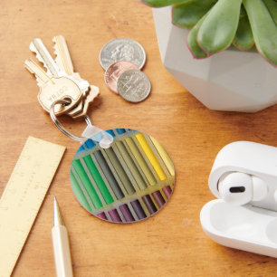 pastel cretaceous about colour key ring