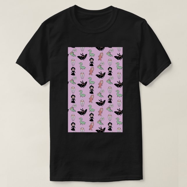 Pastel Cryptids (Pink) Samsung Galaxy Soft Case1 T-Shirt (Design Front)